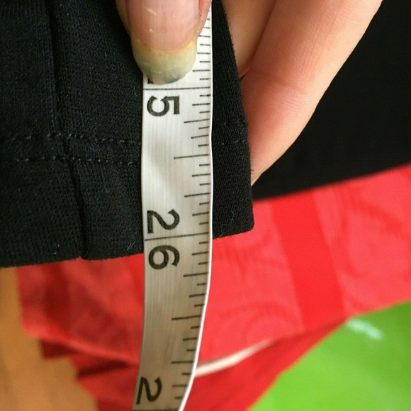 Active USA Legging Pants Womens Sz L Black Stretch Ponte‎ Knit Pants - Picture 10 of 10